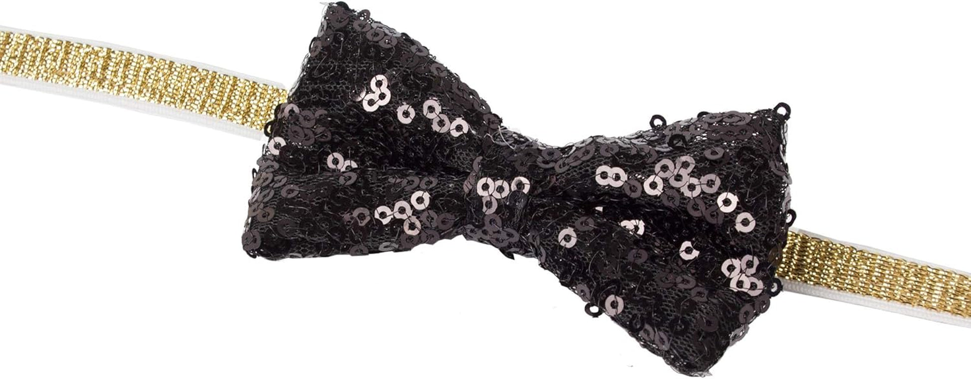 Wedding Dog Hat and Dog Bow Tie Set, Cute Wedding Dog Crown Hat and Dog Bowtie Collar for Dog Party Supplies (Black)
